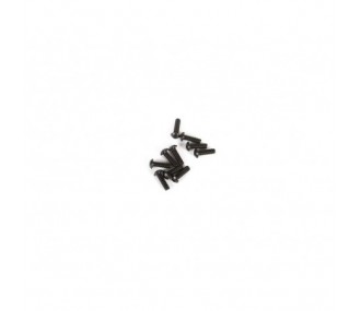 Ricambi per auto RC - AXIAL AXI235098 M2.5 x 8mm, Vite con testa a bottone (10) - FLASH RC