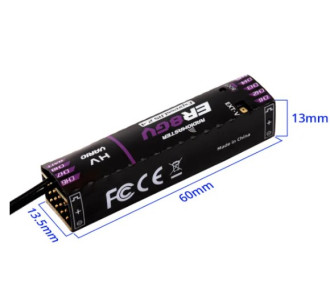RadioMaster Récepteur ER8GV 2,4 GHz PWM ExpressLRS 8 canaux avec capteur Vario - FLASH RC 2