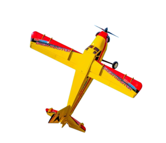 Aircraft OMPHOBBY Bushmaster Red/Yellow approx 1.66m PNP - FLASH RC 2
