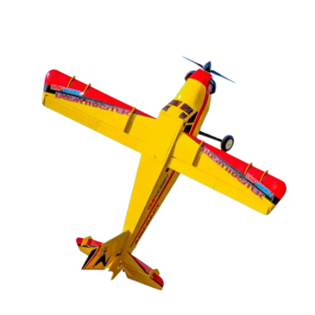 Aircraft OMPHOBBY Bushmaster Red/Yellow approx 1.66m PNP - FLASH RC