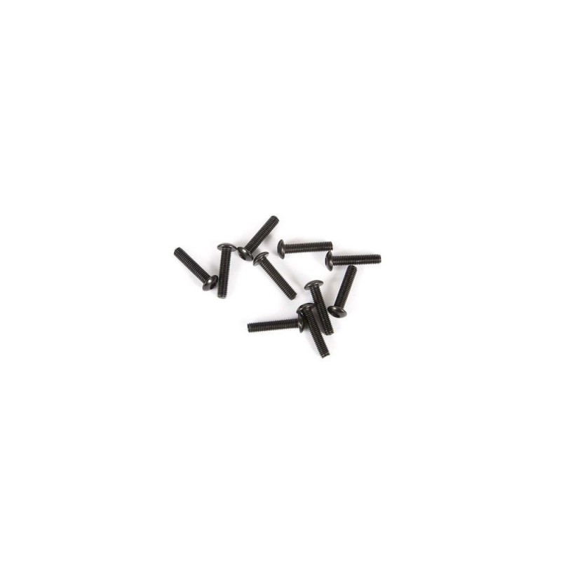 Ricambi per auto RC - AXIAL AXI235109 M3 x 14mm, Vite con testa a bottone (10) - FLASH RC