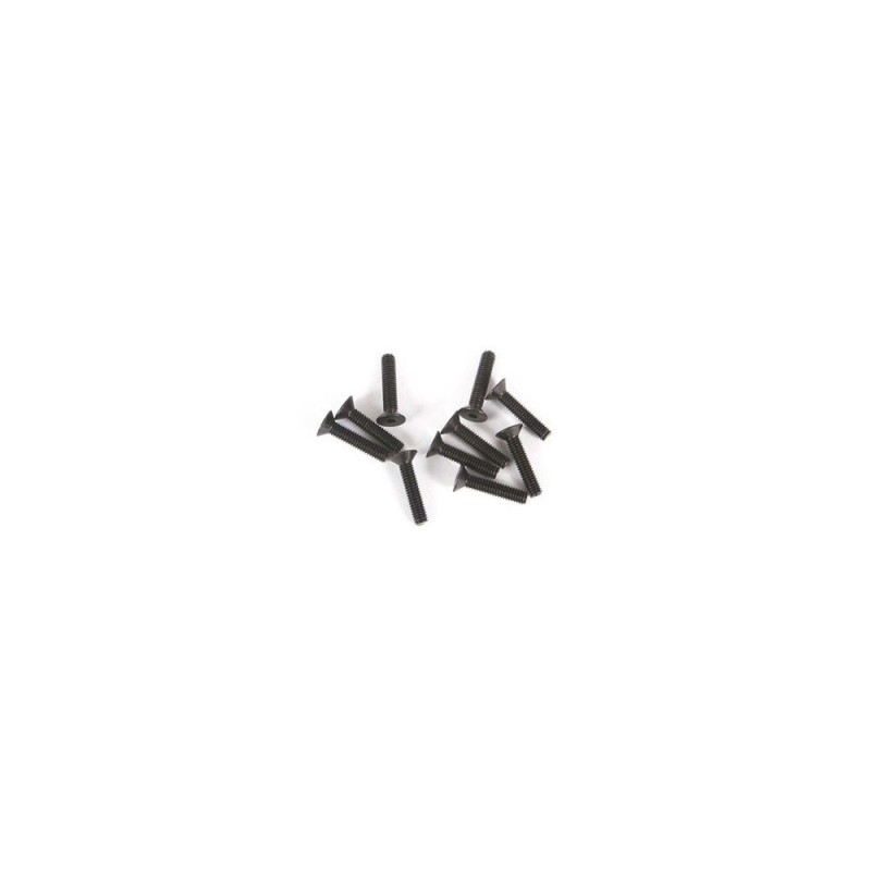 Ersatzteile RC-Cars - AXIAL AXI235169 M2.5 x 12mm, Flat Head Screw (10) - FLASH RC