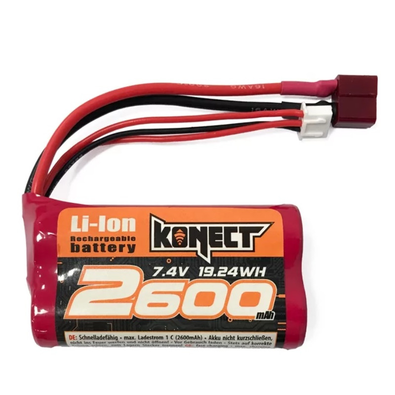 Ricambi per auto RC - Batteria agli ioni di litio 7,4v 2200mah STX FUNTEK - FLASH RC