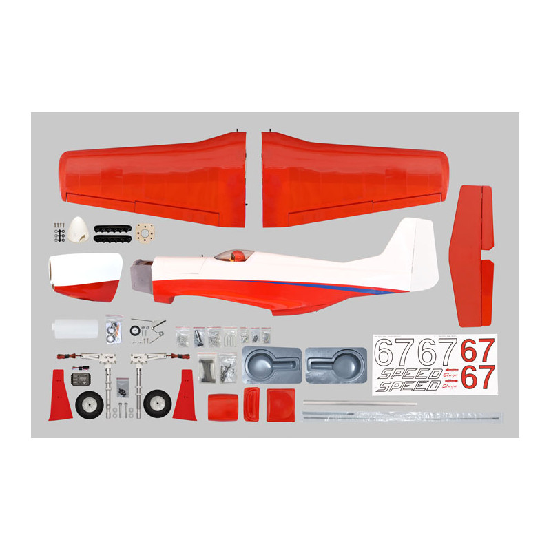 Flugzeug Phoenix Model STREGA MK2 1,41m ARF .46 -.55 - FLASH RC