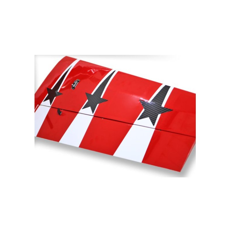 Avión Acrobático de Precisión Katana 60 Rojo/Blanco ARF aprox.1.60m - FLASH RC