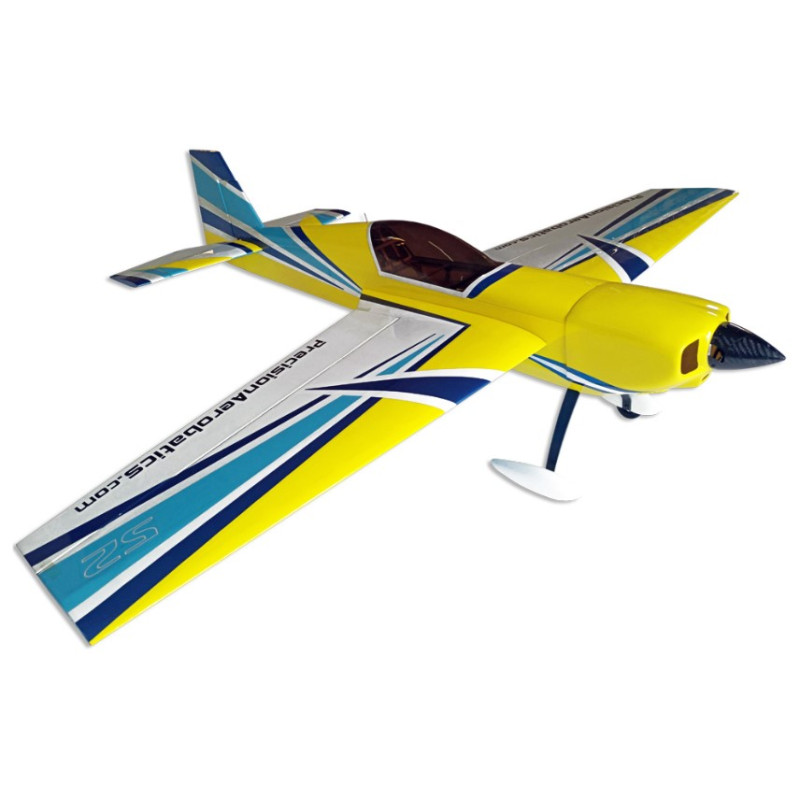 Avion Precision Aerobatics Katana 52 Jaune/Blanc ARF env.1.32m - FLASH RC