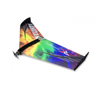 RC Flying Wing - Aile Volante Rc Factory Storm Bleu env.0.65m - FLASH RC