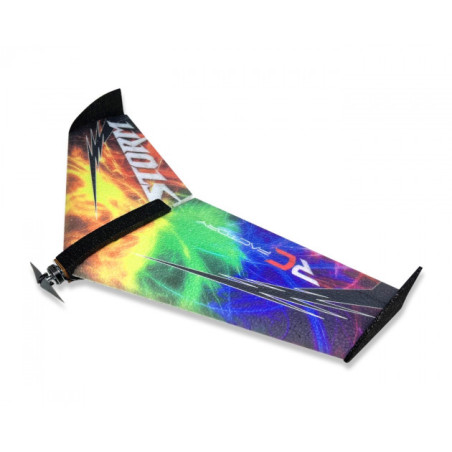 RC Flying Wing - Rc Flying Wing Factory Storm Blue ca.0.65m - FLASH RC