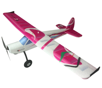 RC-Flugzeug Anfänger - RC-Flugzeug Factory STEP 2 Orange ca.1.14m - FLASH RC