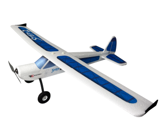RC Beginner Aircraft - RC Factory STEP 2 Orange approx.1.14m - FLASH RC