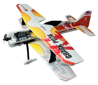 RC Plane Factory Crack Pitts XL Yellow approx. 1.00m - FLASH RC
