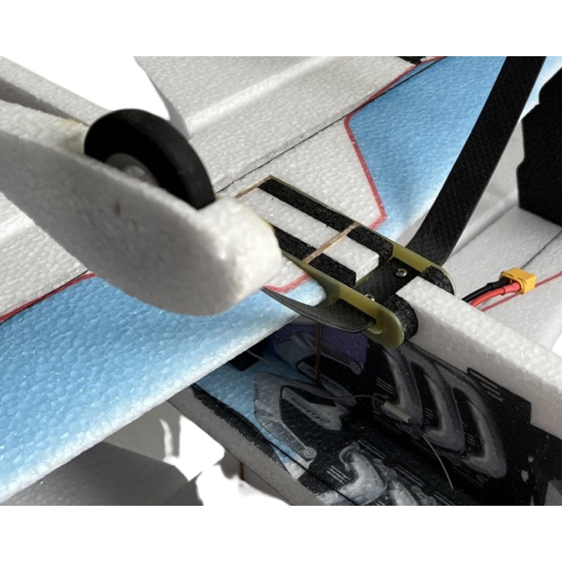 Avion RC Voltige - Avion RC Factory Crack Pitts XL Bleu env. 1.00m - FLASH RC