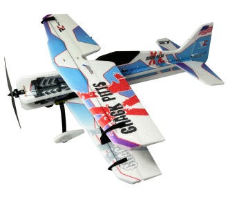 RC-Flugzeug Kunstflug - RC-Flugzeug Factory Crack Pitts XL Blau ca. 1.00m - FLASH RC