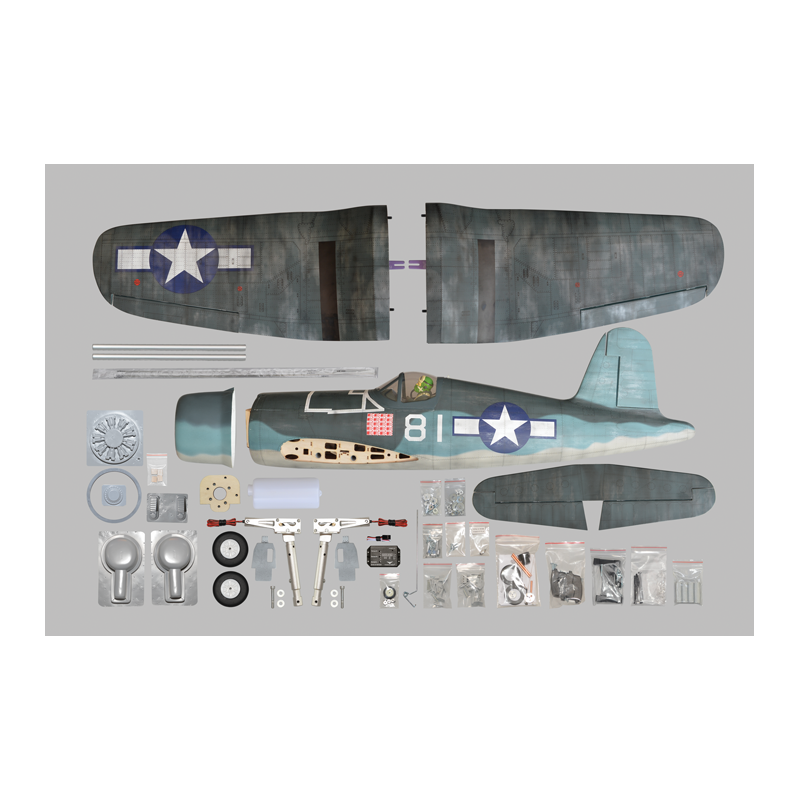 Avion Phoenix Model F4U Corsair .46-.55 GP/EP ARF 1.48m - FLASH RC