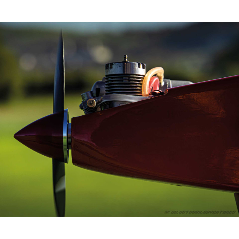 Holzbausatz Flugzeug Robbe Rasant 0,90m - 50 Jahre - Thermikversion - FLASH RC