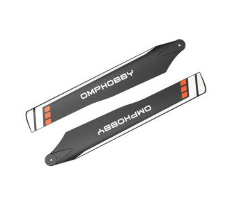 Helicoptère -173mm Main Blades-Orange