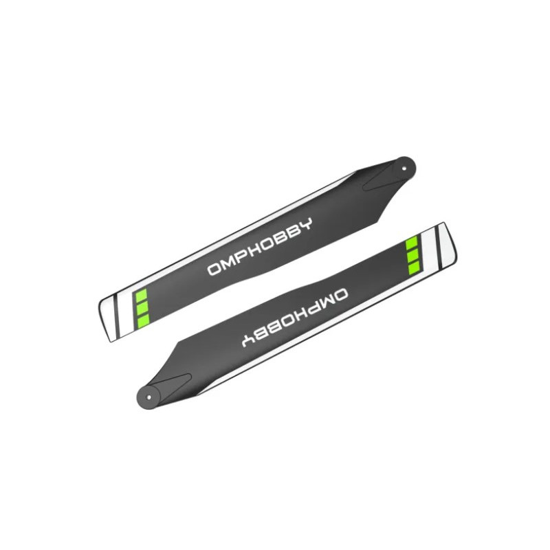 Helicoptère -173mm Main Blades-Green