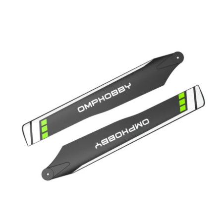 Helicoptère -173mm Main Blades-Green