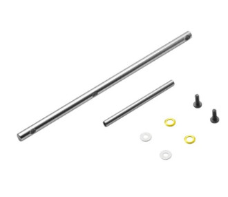 Helicoptère -Main shaft & Feathering shaft set