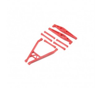 Recambios para coches RC - AXIAL AXI31604 Yeti Jr. Rear Axle Link Set (Red) - FLASH RC