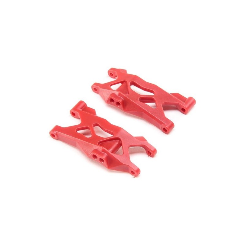 Recambios para coches RC - AXIAL AXI31605 Yeti Jr. conjunto brazo de control inferior delantero (rojo) - FLASH RC