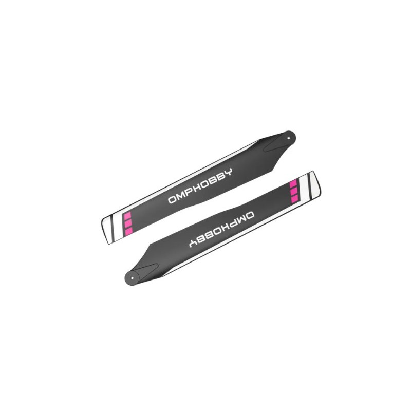 Helicoptère -175mm Main Blades-Purple