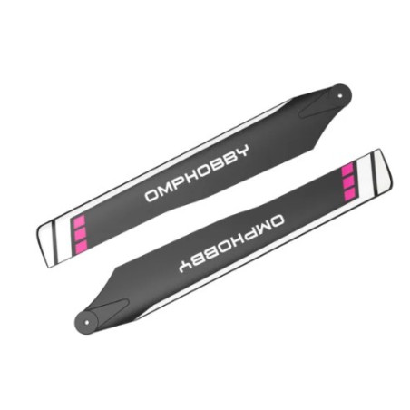 Helicoptère -175mm Main Blades-Purple