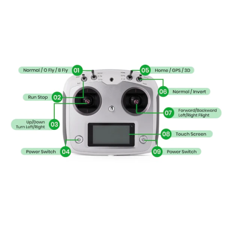 FLY WING - Elicottero FW450L V3 - RTF Verde