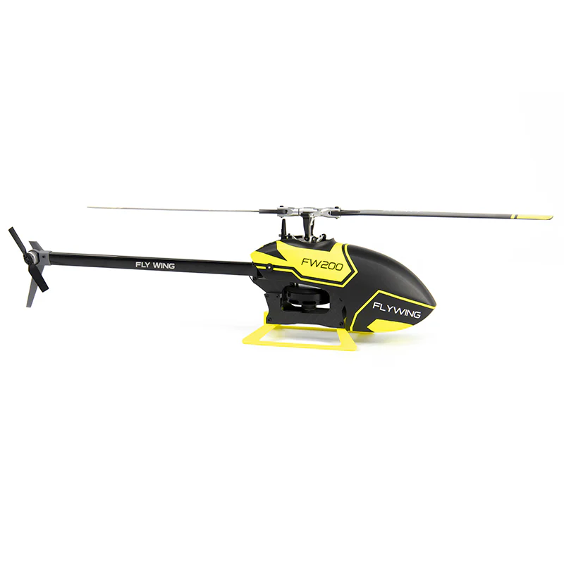 FLY WING Helicoptère FW200 RC GPS/TOF H1 - Jaune RTF