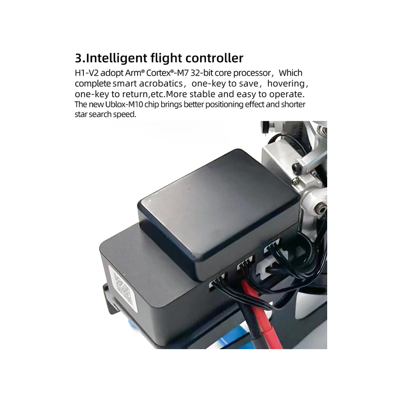 FLY WING Helikopter FW200 RC GPS/TOF H1 - Gelb RTF