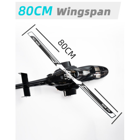 FLY WING - Helicoptère RC Airwolf - PNP
