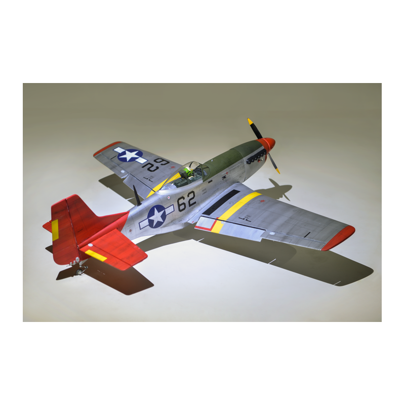 Avion Phoenix Model  P51 MUSTANG 1,41m ARF .46 -.55 - FLASH RC