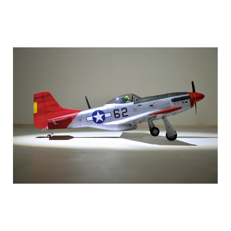 Flugzeug Phoenix Model P51 MUSTANG 1,41m ARF .46 -.55 - FLASH RC