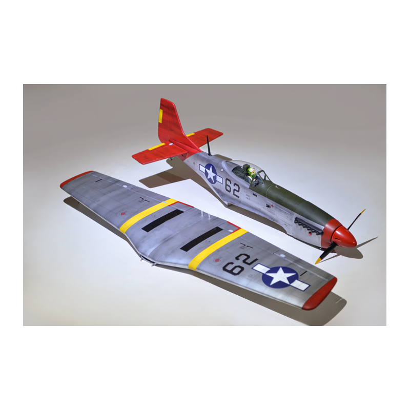 Phoenix Model P51 MUSTANG 1,41m ARF .46 - .55 - FLASH RC aircraft