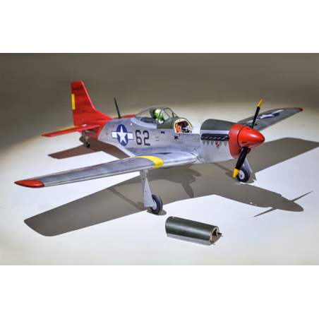 Aviones Phoenix Modelo P51 MUSTANG 1,41m ARF .46 - .55 - FLASH RC