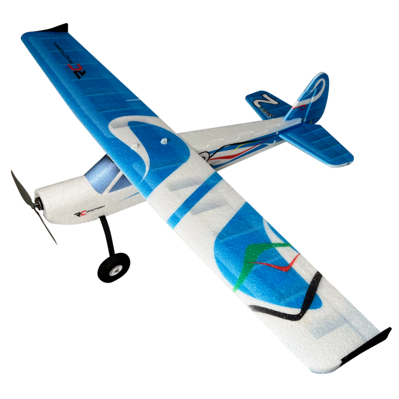Avión RC Principiante - RC Factory STEP 2 Naranja aprox.1.14m - FLASH RC