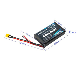 RadioMaster Lipo 2s 7.4V 6200mah XT30 battery - FLASH RC 2