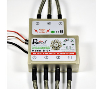 Accensione per 7 cilindri candela radiale 1/4 32 90° RCEXL 2