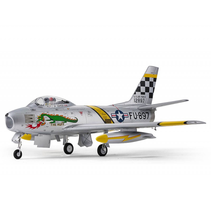 Jet FMS F-86 "The Hulf" 80mm PNP env. 1.22m - FLASH RC