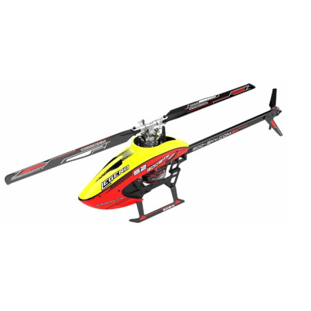 Helicoptère Goosky S2 Rouge/Jaune Standard RTF version MODE 1 - FLASH RC