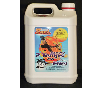 Carburante - Fuel M2 5l. semisintetico 5% nitro /18% olio Labema - FLASH RC