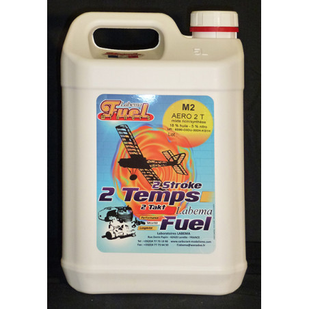 Fuel - Fuel M2 5l. semi-synthetic 5% nitro /18% oil Labema - FLASH RC