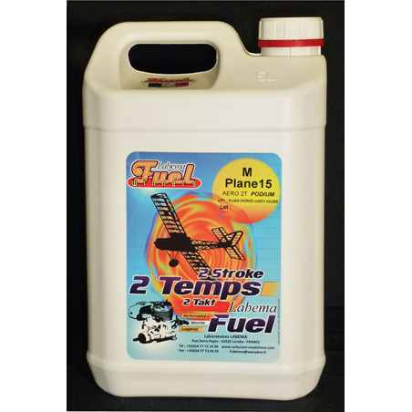 Treibstoff - Flugbenzin Mplane 15 5l. Labema 10% Nitro - FLASH RC
