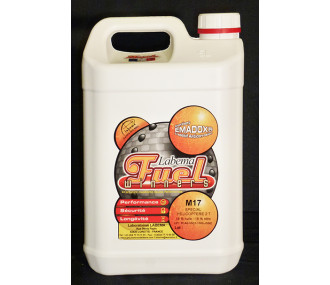 Combustible para helicópteros RC - M17 5l. heli fuel Labema 12% nitro / 18% aceite - FLASH RC