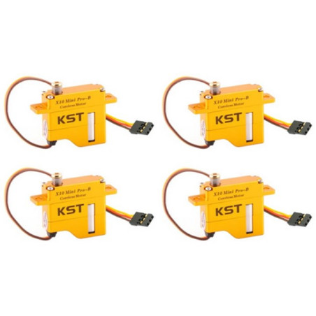 Pack 4 x Servo Aile KST X10 MINI PRO-B - FLASH RC