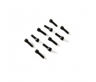 Ricambi per auto RC - AXIAL AXI31642 M2.6x10mm Cap Head (Black) (10pcs) - FLASH RC