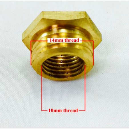 14mm to 10mm spark plug adapter - RC Flash
