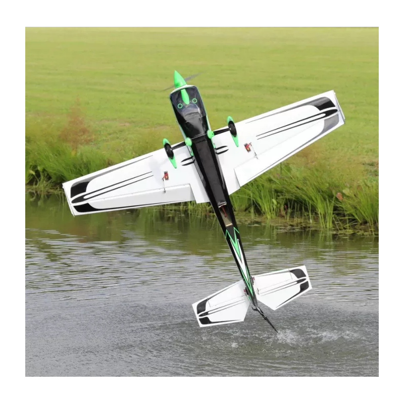 Avion OMPHobby ARF Edge 540 Vert/Noir env 1.52m 60" - FLASH RC