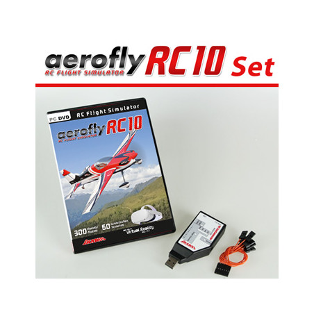 Aerofly RC10 simulator + universal all-radio interface
