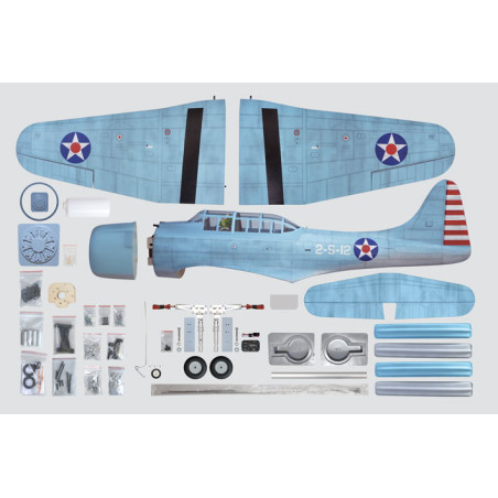 Phoenix Modelo_SBD DAUNTLESS_1,4 m_ARF .46 -.55